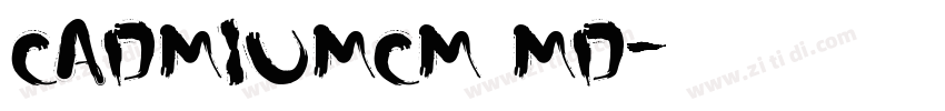 CadmiumCm Md字体转换
